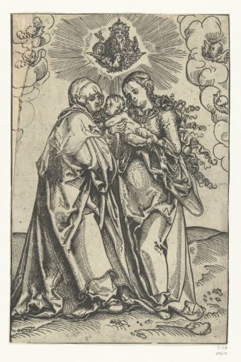 Mary with Child and Saint Anne and the Trinity