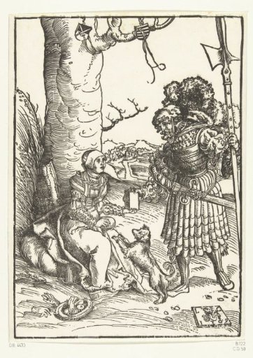 Abigail Giving David Food in the Wilderness