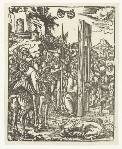 Martyrdom of Saint Matthias by beheading