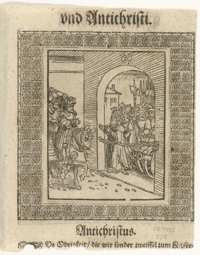 The Pope Asserts His Superiority over the Emperor and Blocks His Way to the City