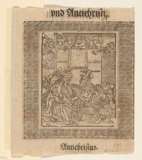 Pope as Spectator at Tournament with Jousting