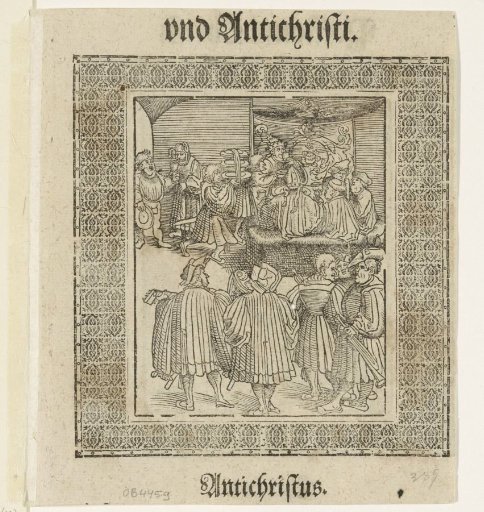 Pope and Clergy at a Feast