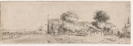 Two Farms with Pointed Gables