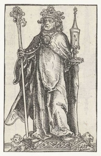 Reliquary with a king and reliquary