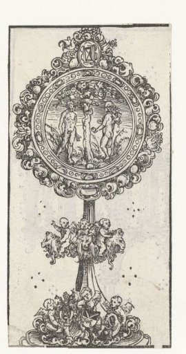 Reliquary with the temptation of Adam and Eve