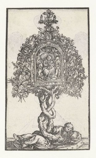 Reliquary with the Tree of Jesse and Mary with child
