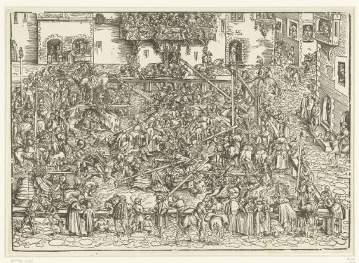 Tournament on the Market Square in Wittenberg