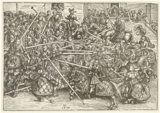 Tournament in Wittenberg of the Electoral Court of Saxony