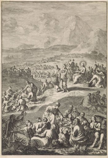 The Miraculous Multiplication of the Seven Loaves and the Two Fishes