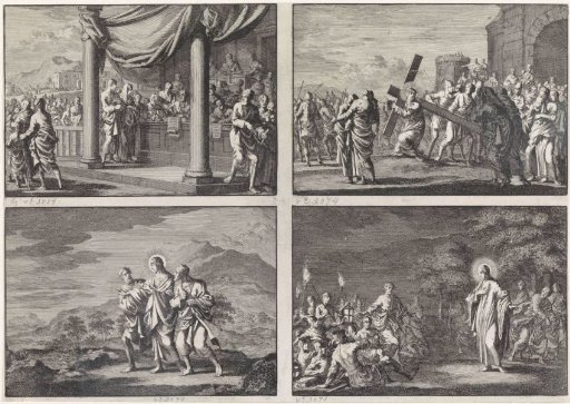 Four scenes from the New Testament