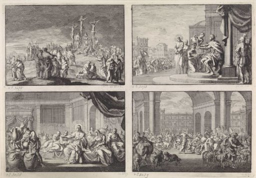 Four scenes from the New Testament