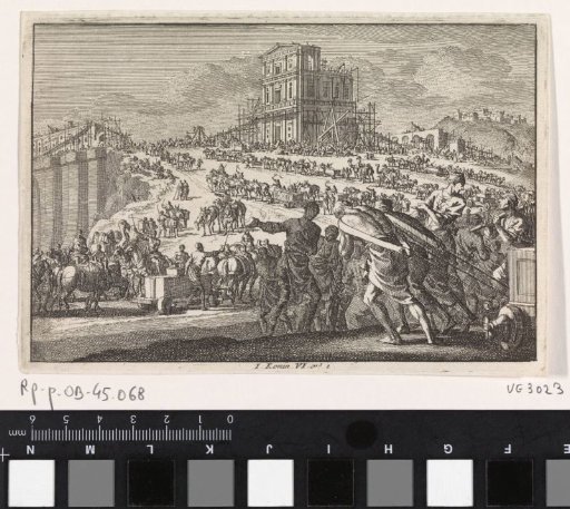 King Solomon builds the temple