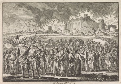 The Destruction of Jerusalem by the Babylonian Army