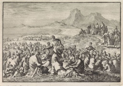 The Miraculous Multiplication of the Seven Loaves and the Two Fishes