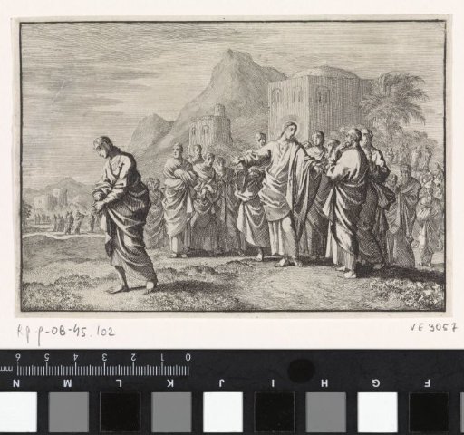 Christ Giving Counsel to a Rich Young Man