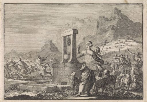 Daughters of Reuel at the well
