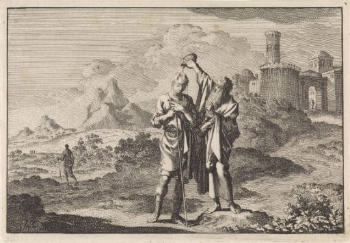 Saul anointed king by Samuel