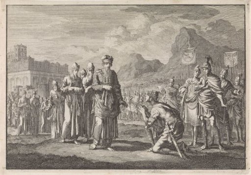 Alexander the Great Kneeling Before Jaddua