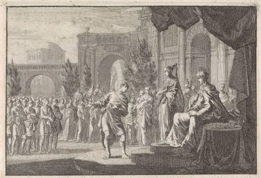 Hyrcanus Before the Throne of Ptolemy Philadelphus