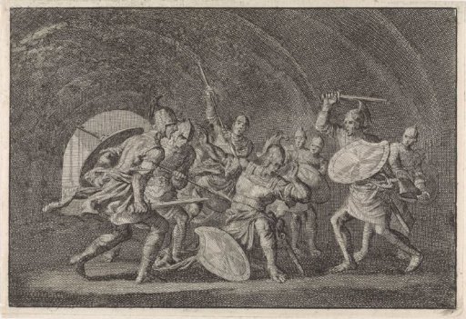 Antigonus, Son of Hyrcanus, Murdered in a Vault by the Bodyguard of His Brother Aristobulus