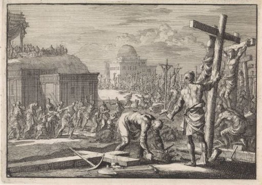 Alexander Jannaeus, Prince of the Jews, Having Rebellious Subjects Crucified