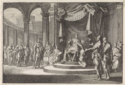 Alexander and Aristobulus defend themselves before Emperor Augustus