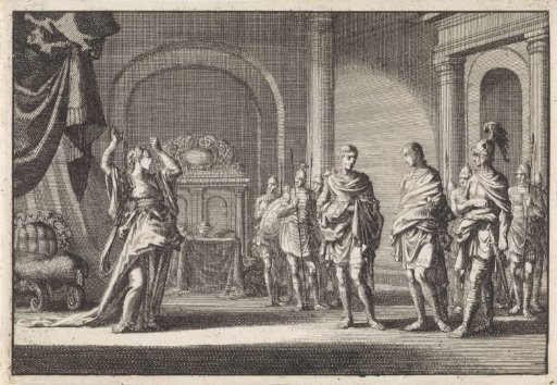 Alexander, son of Herod, is brought bound to his wife Glasyra