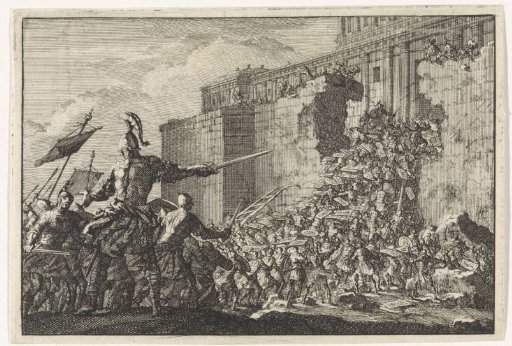 Pompey conquers the Temple in Jerusalem