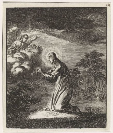 Christ in the garden of Gethsemane