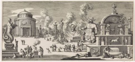 Egyptian, Syrian, Babylonian and Samaritan Gods Worshipped by the Hebrews and Jews