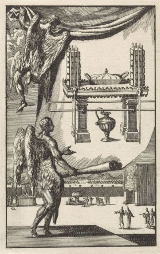 Angels Viewing the Design for the Table of the Showbread