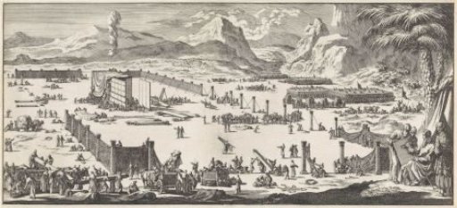 Construction of the Tabernacle under the Leadership of Moses
