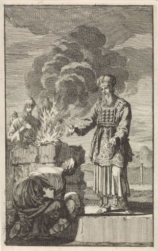Priest at a Burning Altar