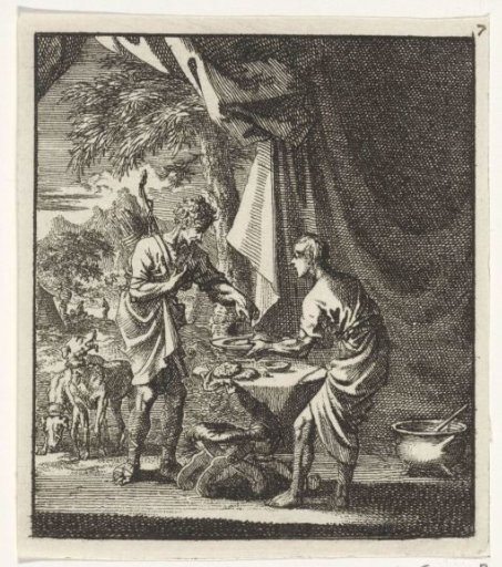 Esau Sells His Birthright to Jacob
