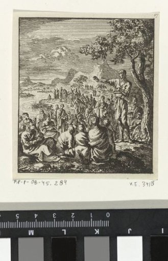 The Preaching of John the Baptist on the Banks of the Jordan