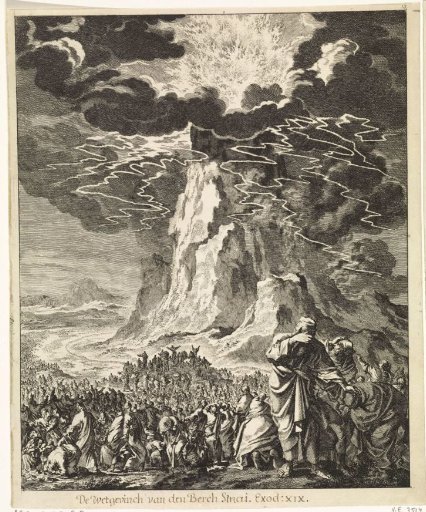 The Giving of the Law on Mount Sinai