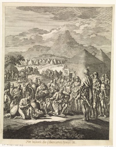 Joshua Receiving the Gibeonites