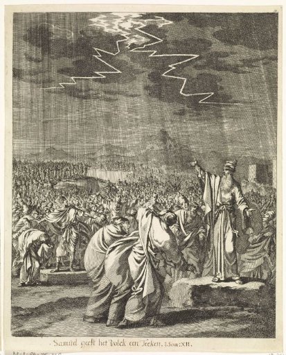 Samuel and the People Receive a Sign