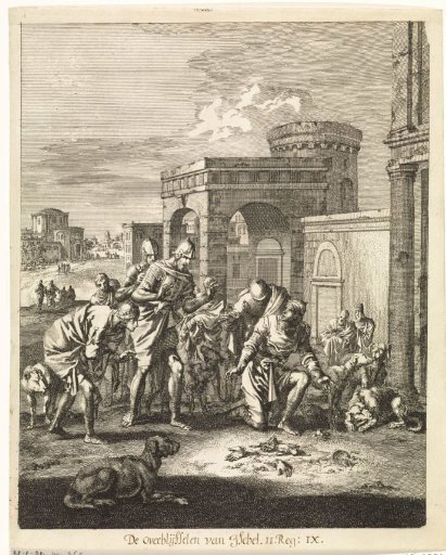 Remains of Jezebel Found in the Street