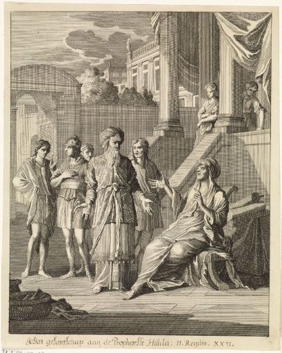 Hilkiah Reads the Laws to King Josiah
