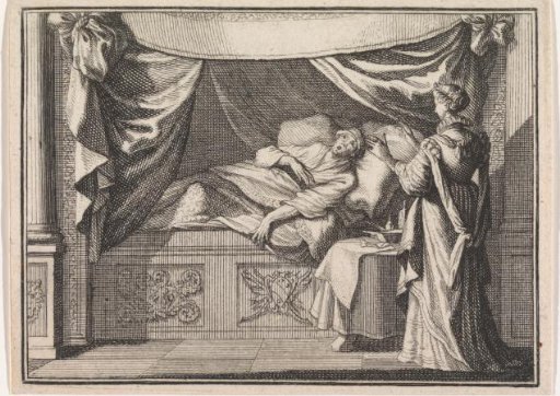 Man with Delusions on His Deathbed