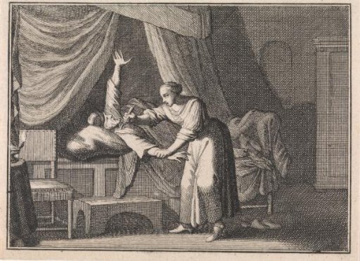 Woman murders her second husband after it became known that he killed her first husband.
