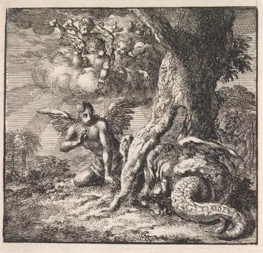 The soul sheds its old snake skin.