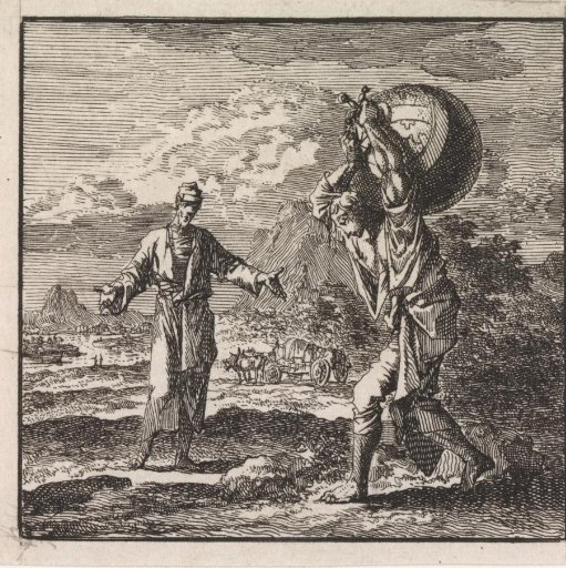 Man carries the world on his back