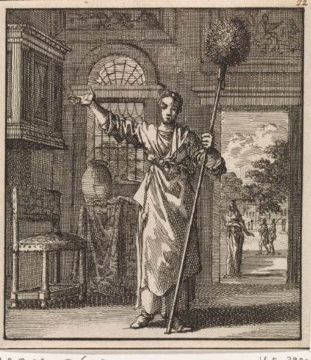 Woman with a ball of wool