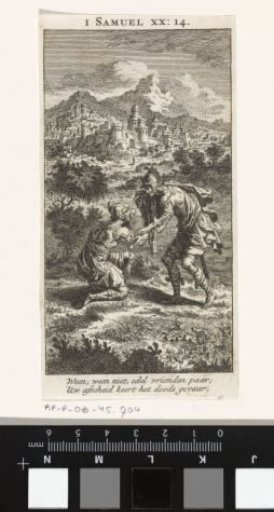 The Farewell of David and Jonathan