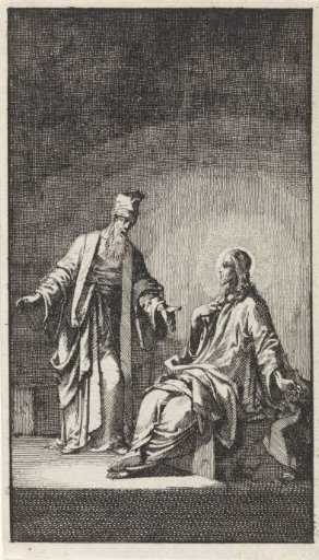 Conversation between Christ and Nicodemus