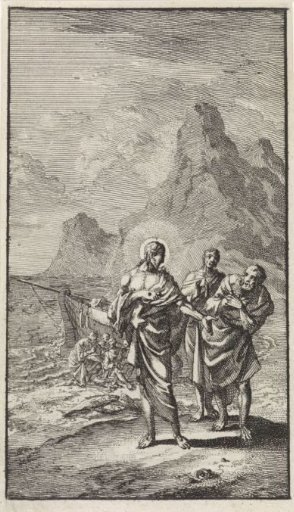 Christ appears by the Sea of Galilee