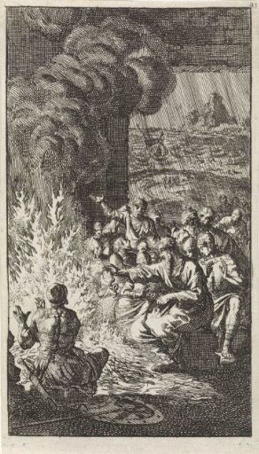 Paul Bitten by a Serpent