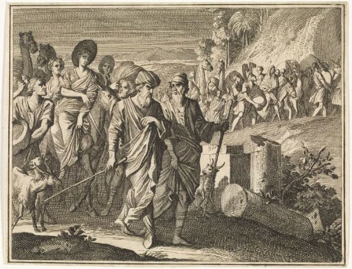 Abraham and Lot Leaving Their Homeland